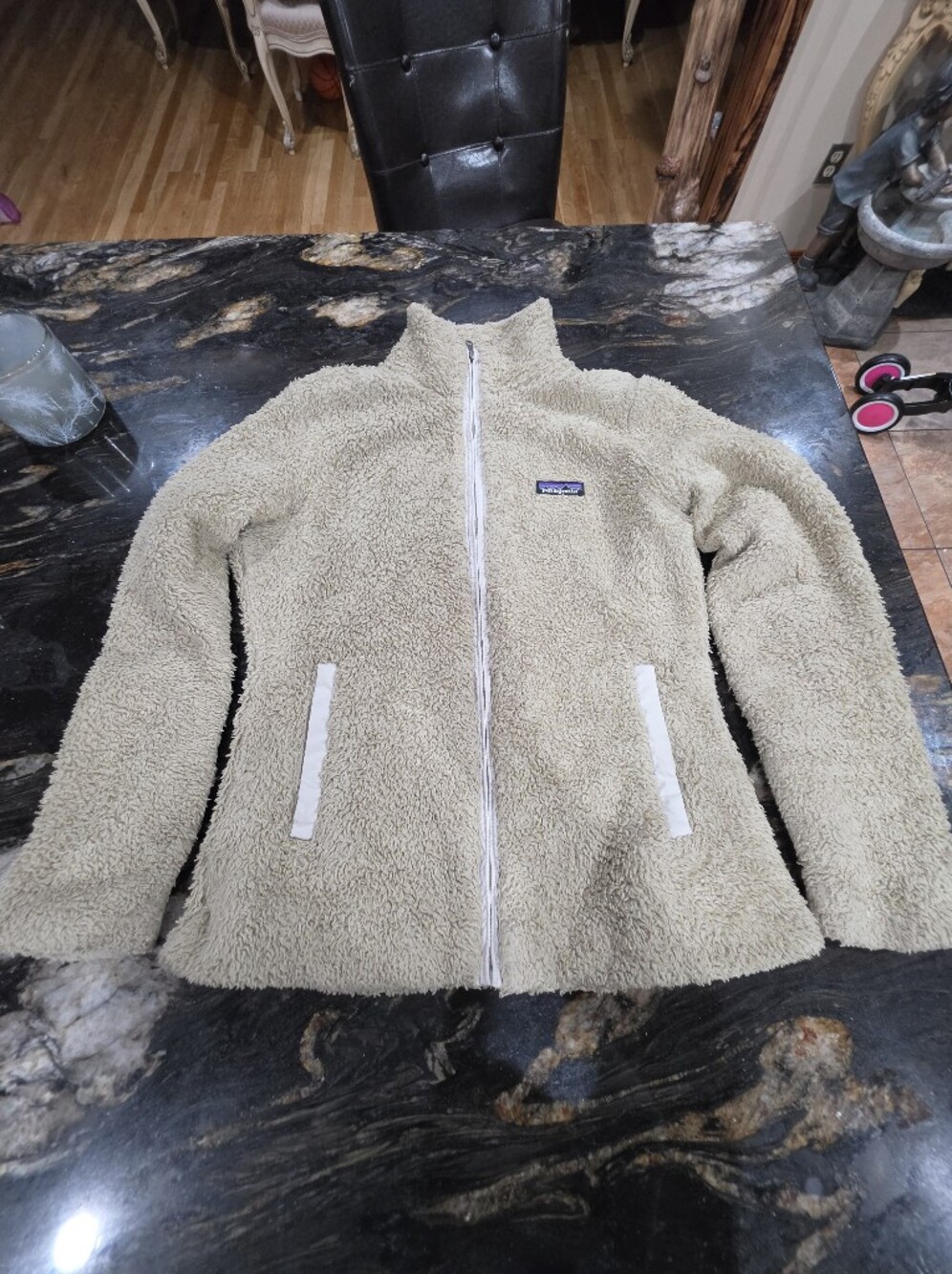 Patagonia Women's Cream Sherpa Full-Zip Jacket